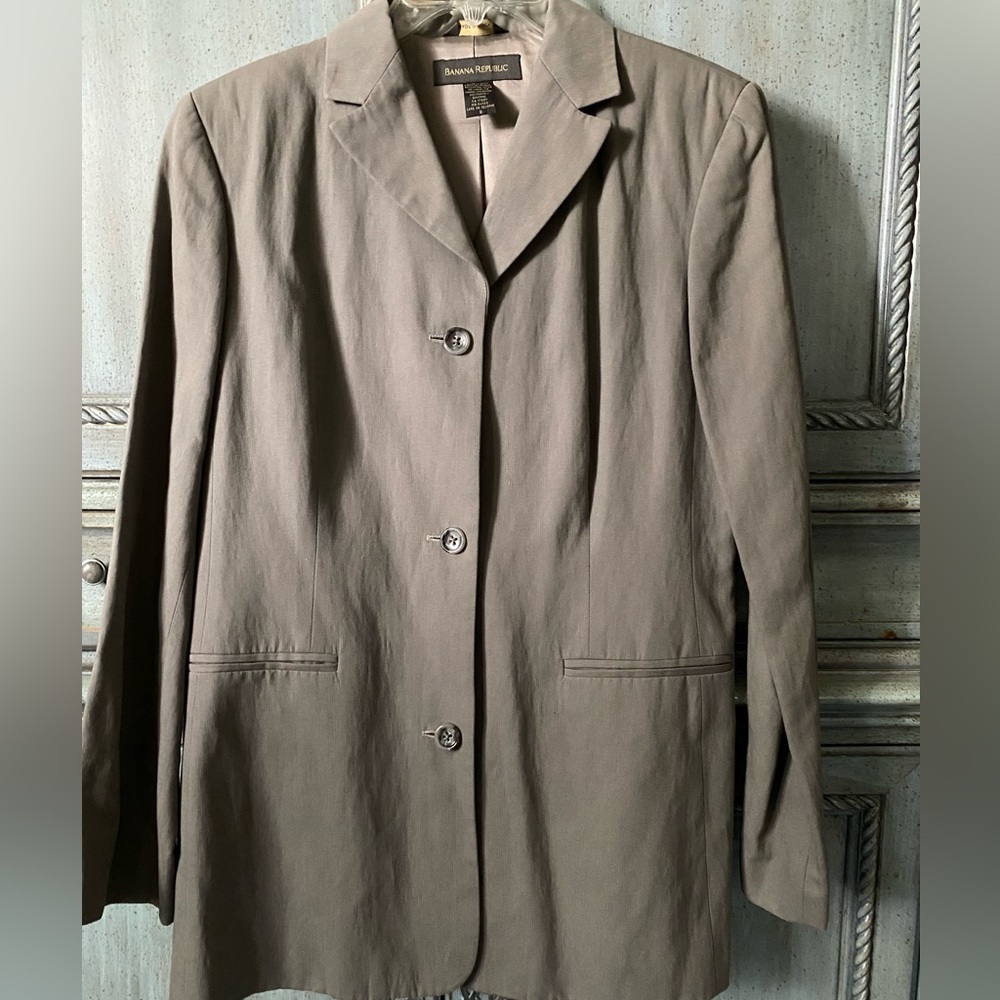 Banana Republic khaki jacket